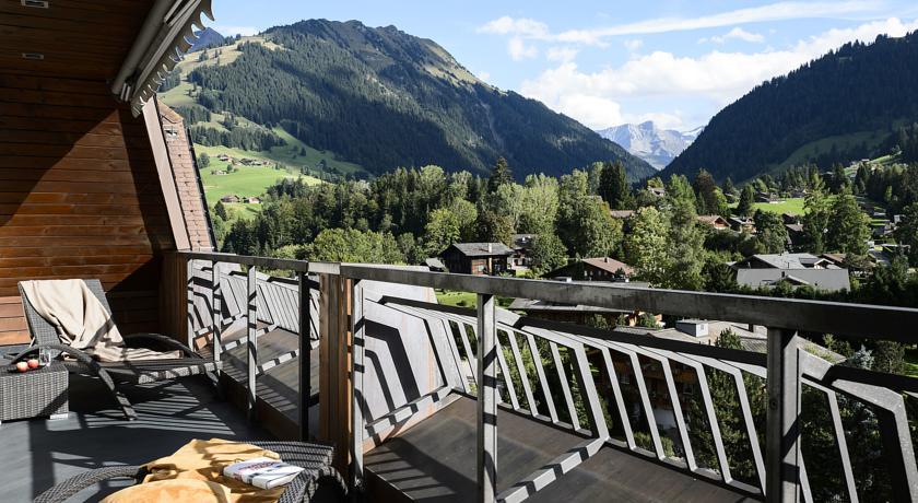 Chalet Grand View - Gstaad Saanen Eksteriør billede