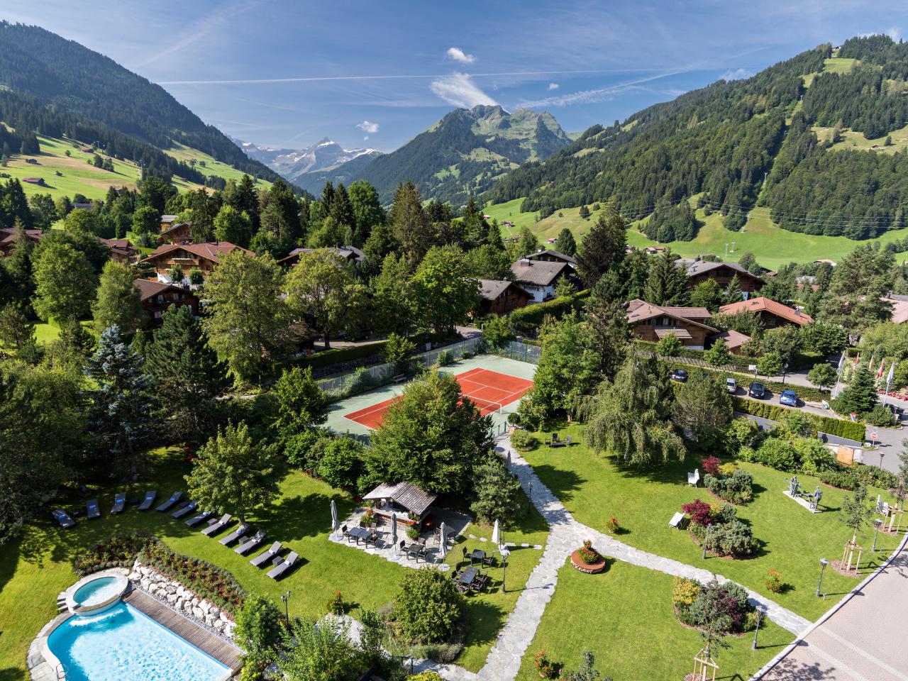 Chalet Grand View - Gstaad Saanen Eksteriør billede