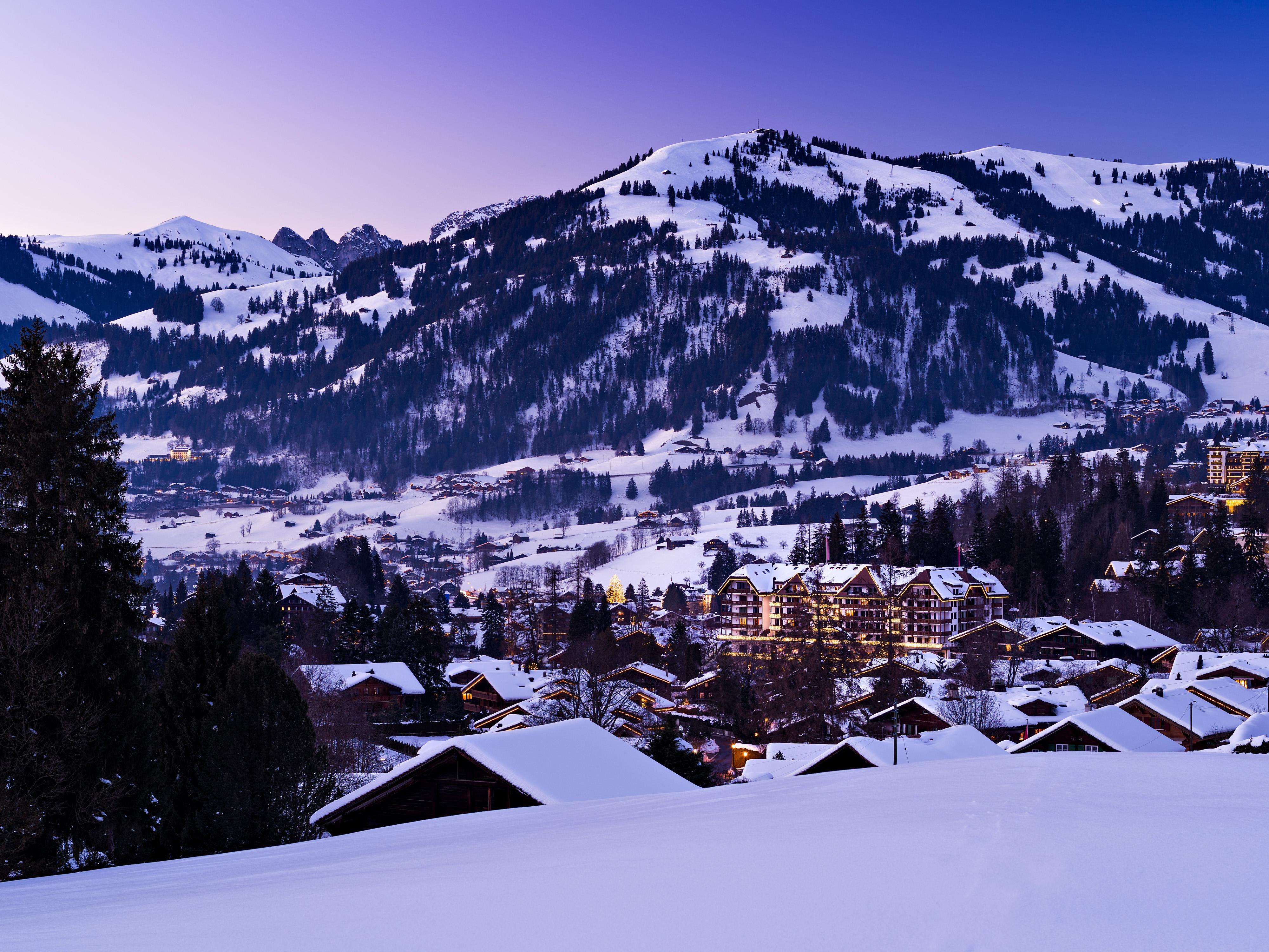 Chalet Grand View - Gstaad Saanen Eksteriør billede