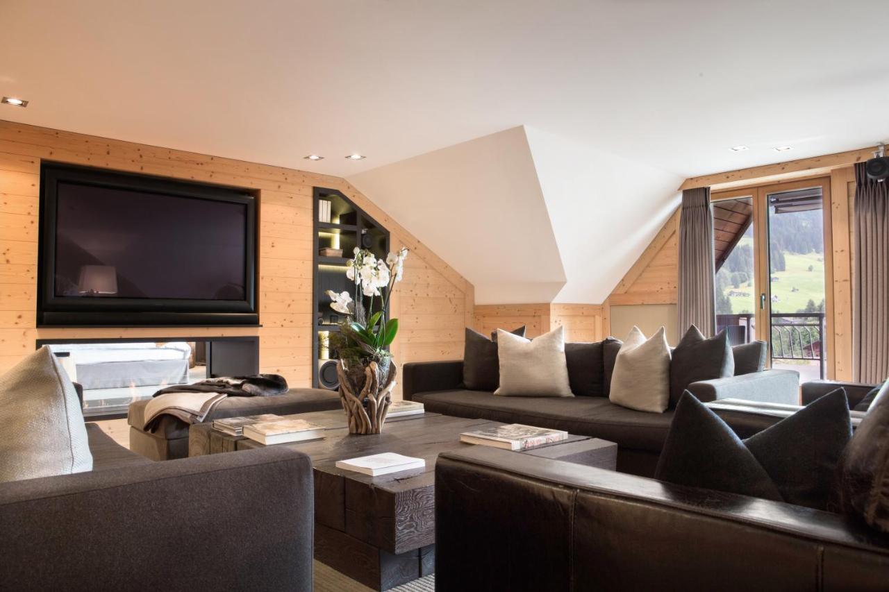 Chalet Grand View - Gstaad Saanen Eksteriør billede