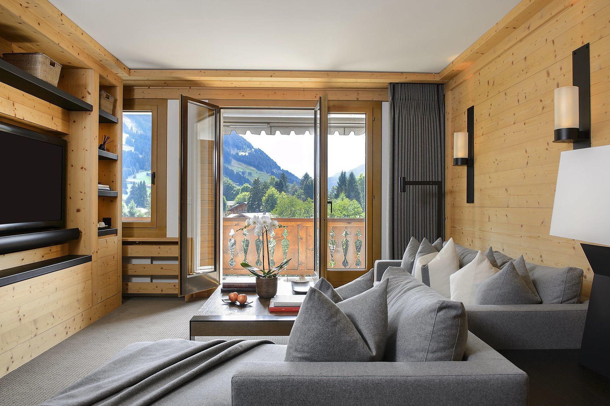 Chalet Grand View - Gstaad Saanen Eksteriør billede